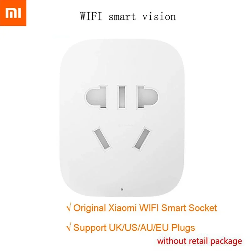 Smart Home Zestaw - ปลั๊กไฟอัจฉริยะไร้สาย Xiaomi MIJIA รุ่นอัปเกรด ควบคุมระยะไกล ตั้งเวลา