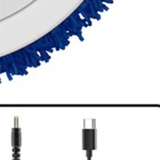 Vacuum Cleaner Smart Home - หุ่นยนต์ดูดฝุ่นและถูพื้นอัจฉริยะ 3 in 1 ชาร์จ USB