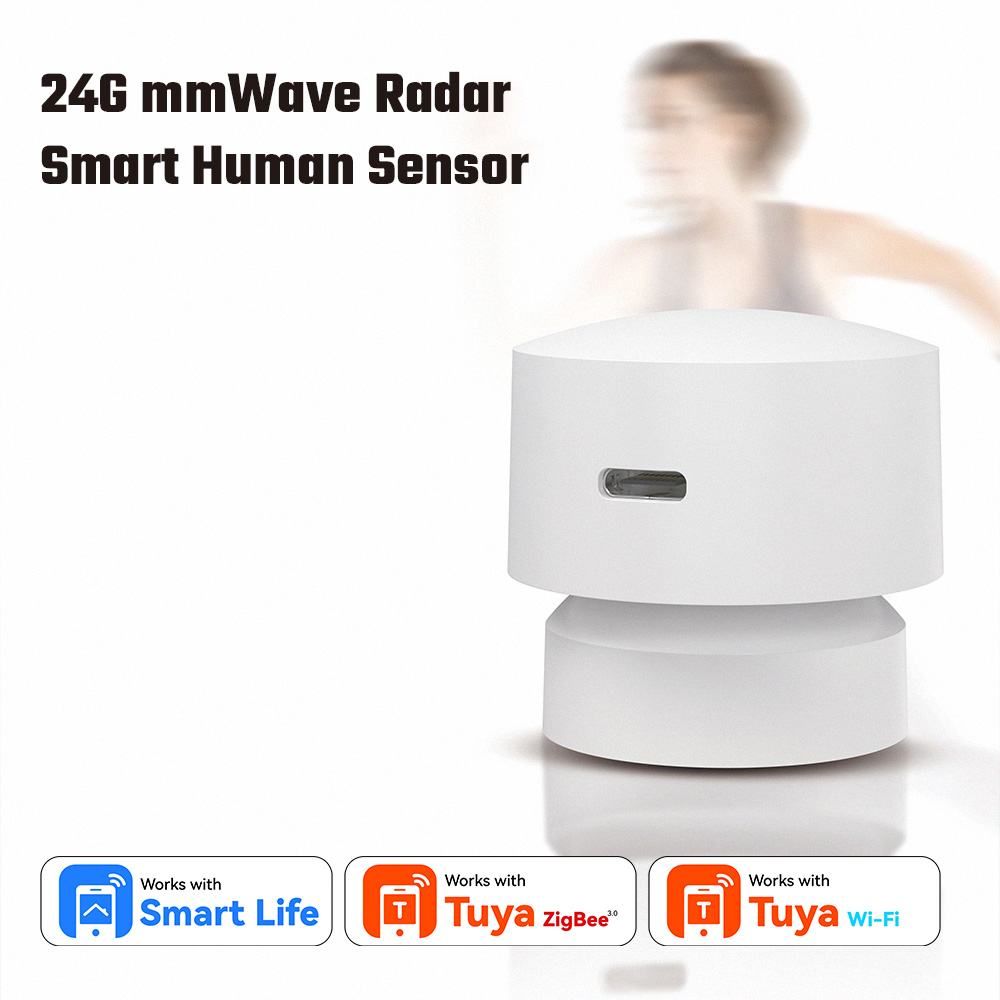 Zigbee Motion Sensor - เซ็นเซอร์ตรวจจับการเคลื่อนไหวของมนุษย์อัจฉริยะ Zigbee หรือ WiFi ด้วยเรดาร์ MMWave