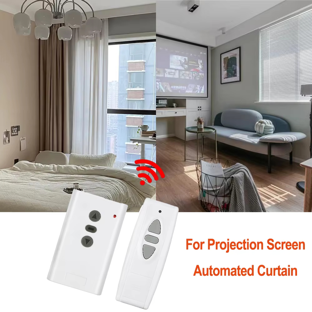 Smart Home Dashboard - ระบบสวิตช์ควบคุมระยะไกลไร้สายดิจิตอลอัจฉริยะ Home Assistant AC 220V สำหรับจอโปรเจคเตอร์/ประตูโรงรถ/ม่าน