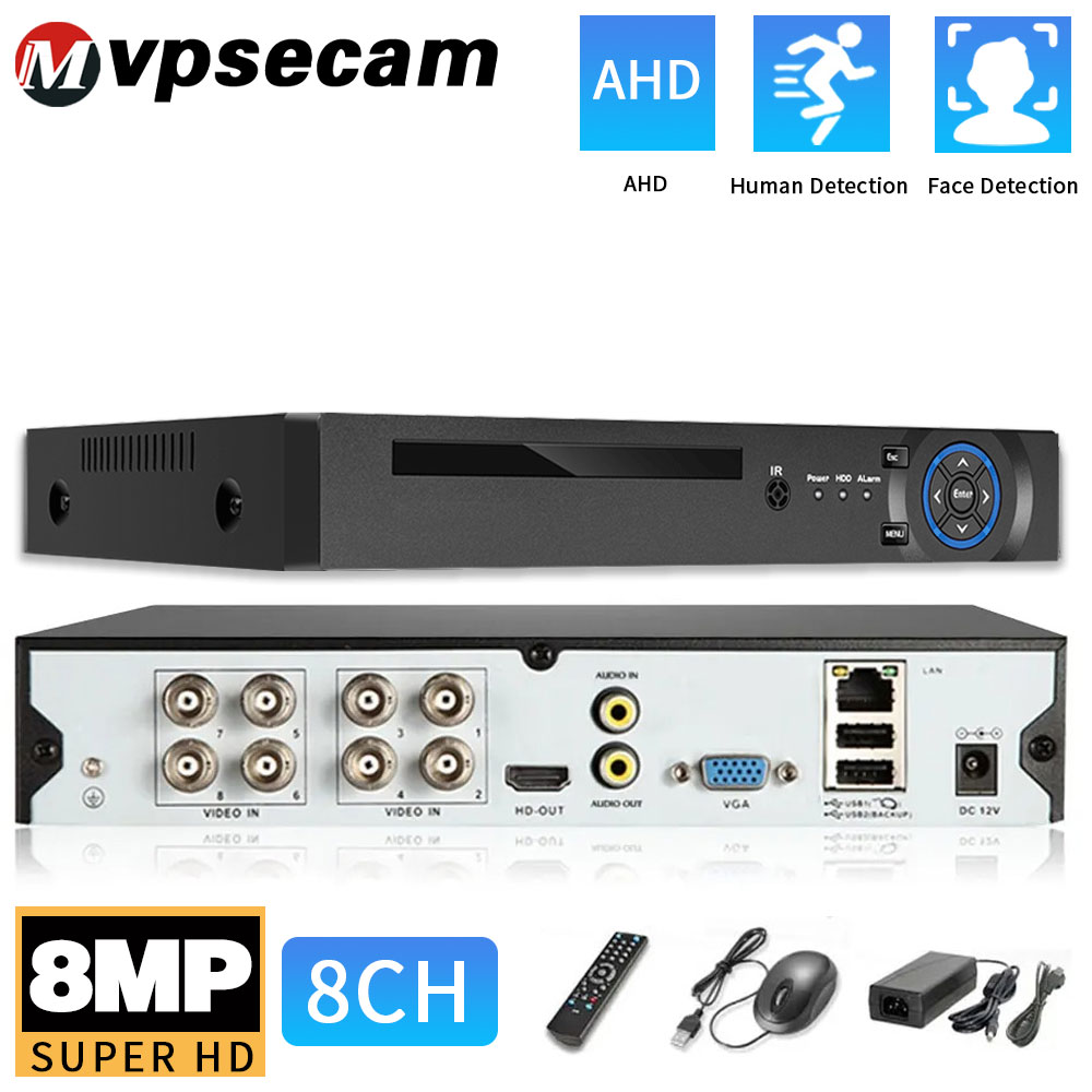 Smart Home Microsoft - Xmeye 4K 8MP กล้องวงจรปิด DVR Smart