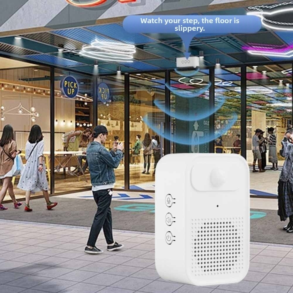 Wireless Door Sensor - เซ็นเซอร์อินฟราเรด กระดิ่งต้อนรับพร้อมฟังก์ชันบันทึกเสียง ไร้สาย เซ็นเซอร์แจ้งเตือนกันขโมย กระดิ่งประตูอัจฉริยะ