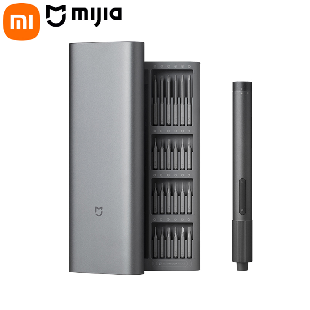 Smart Home Xiaomi Devices - ชุดไขควงไฟฟ้า Xiaomi Mijia พร้อมหัวแม่เหล็ก 24 ชิ้น