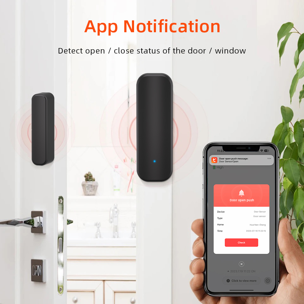 WiFi หรือ ZigBee เซ็นเซอร์ประต - Smart Home Orvibo บทวิจารณ์และราคา