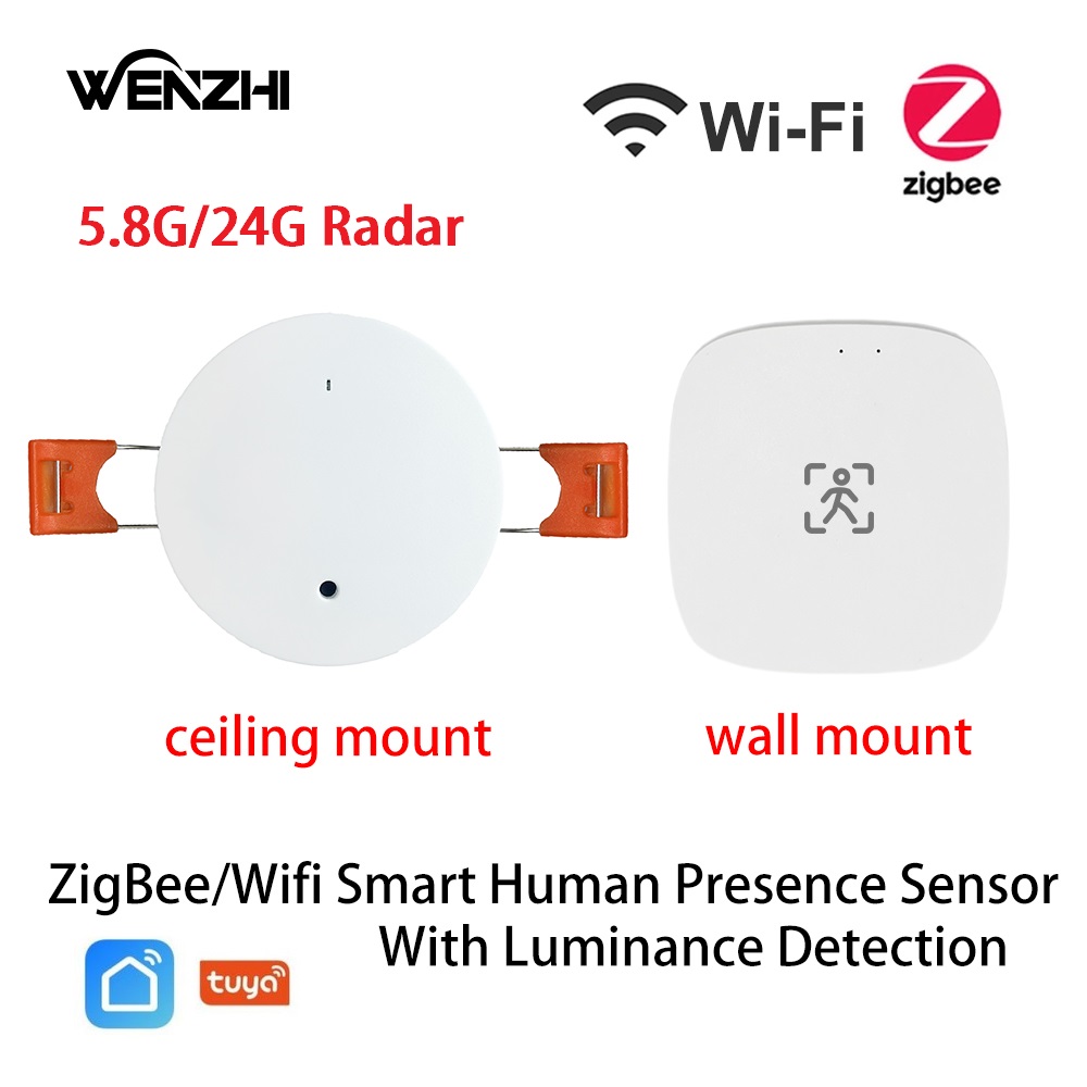 ZigBee Wifi 5.8/24G MmWave Rad - Zigbee Motion Sensor บทวิจารณ์และราคา