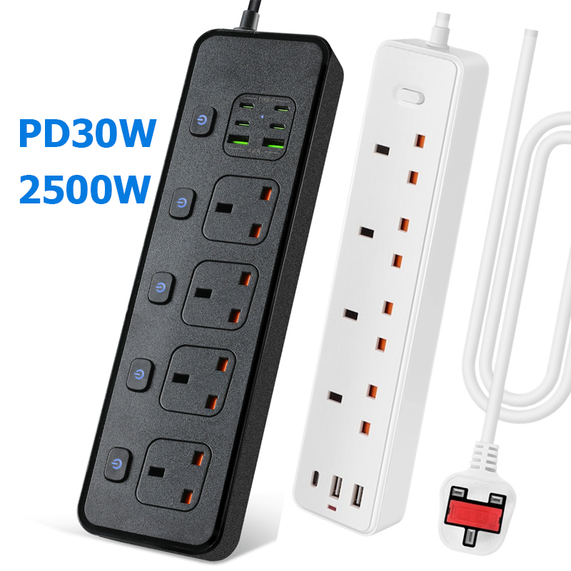 Power Strip ซ็อกเก็ตไฟฟ้า UK ข - Smart Power Strip บทวิจารณ์และราคา