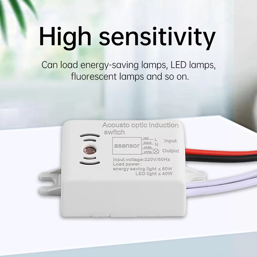 สวิตช์เซ็นเซอร์เสียงตรวจจับอัจ - Smart Home Elements บทวิจารณ์และราคา