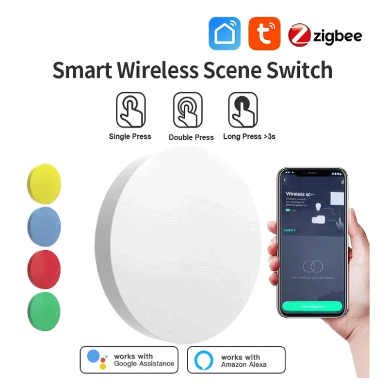 ทูยา ซิกบีปุ่มไร้สายอัจฉริยะ ส - Smart Home Remote บทวิจารณ์และราคา