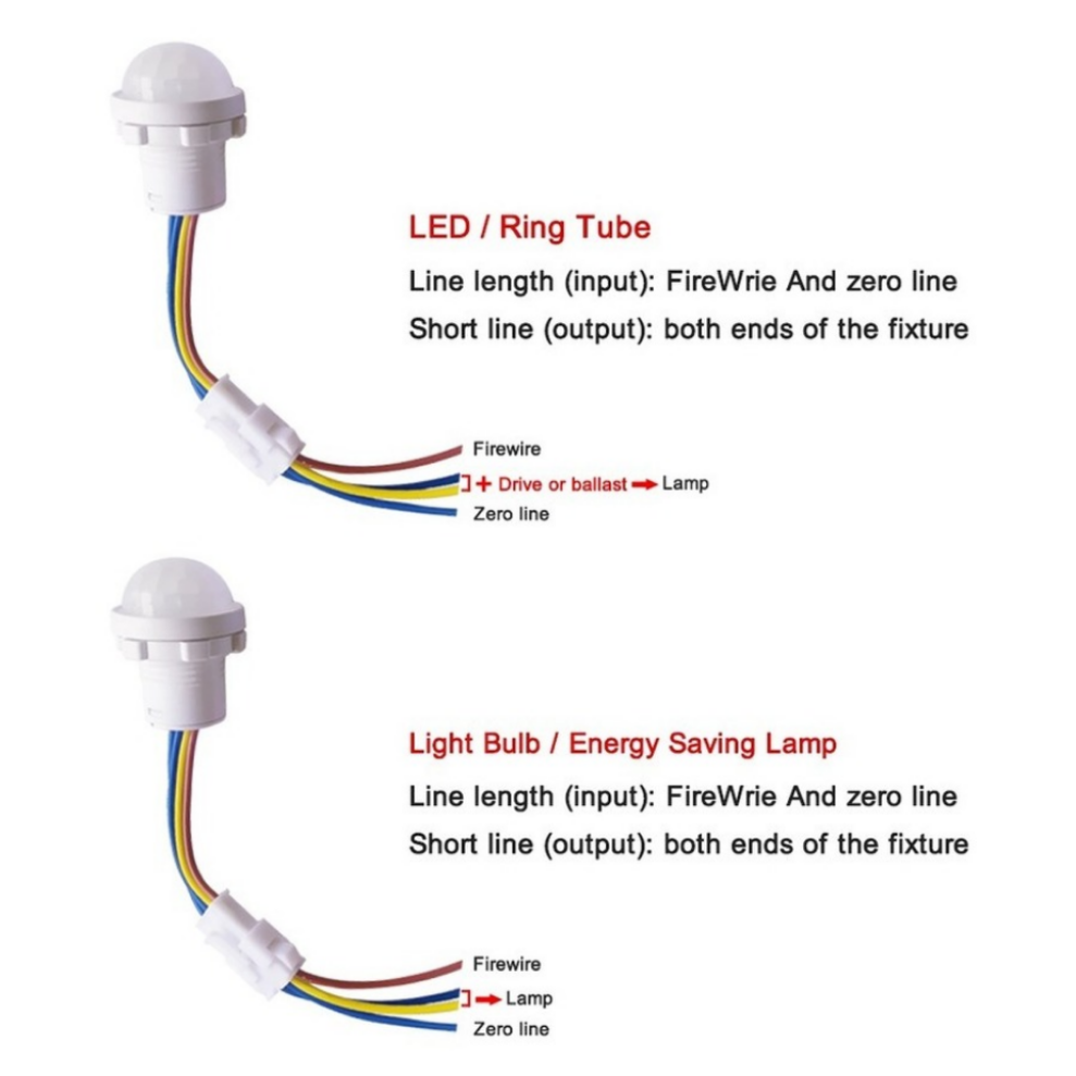 LDHLM Motion Sensor 110V 220V  - Smart Home Elements บทวิจารณ์และราคา