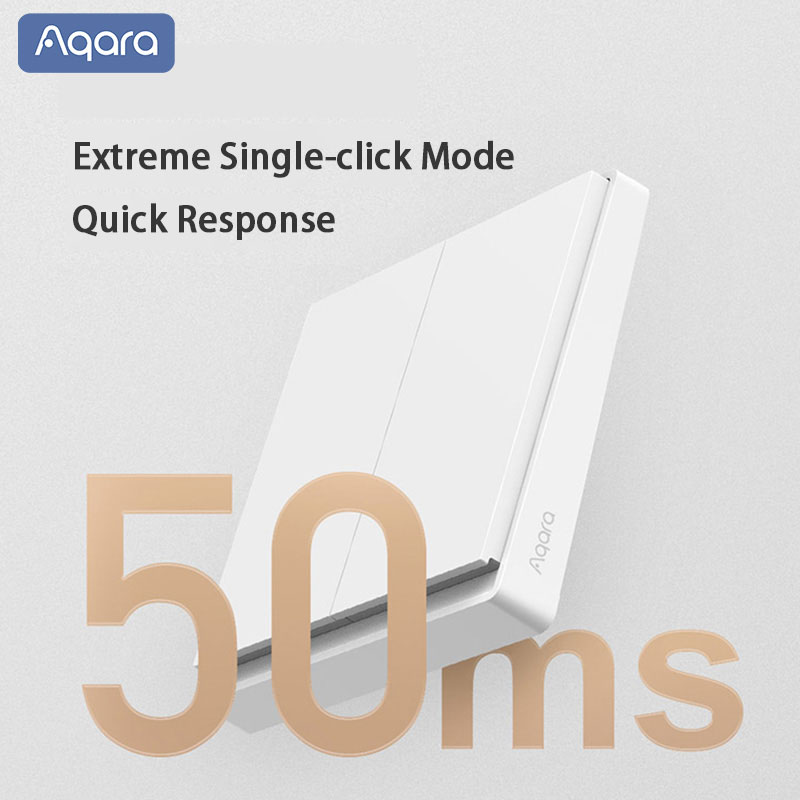 สวิตช์ไฟติดผนังอัจฉริยะ aqara  - Smart Home Zestaw บทวิจารณ์และราคา