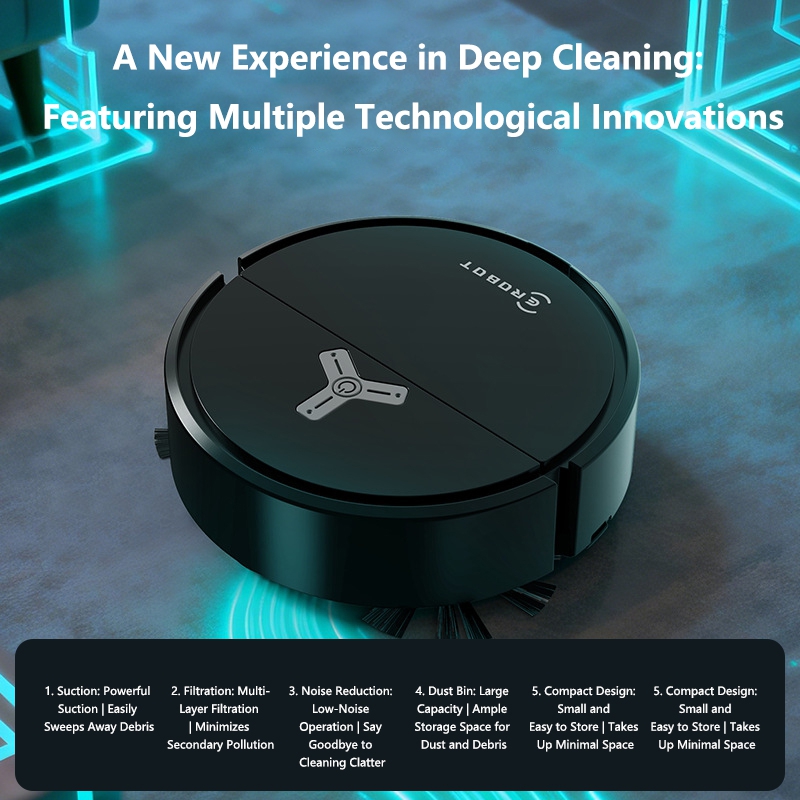 หุ่นยนต์ดูดฝุ่นอัจฉริยะ Lenovo - Vacuum Cleaner Smart Home บทวิจารณ์และราคา