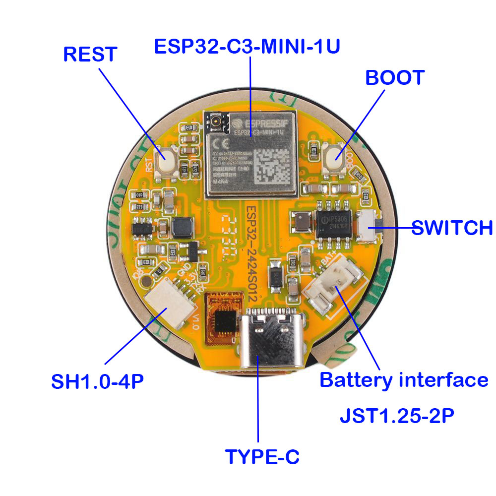 จอแสดงผล ESP32 1.28นิ้ว ESP32- - Smart Home Dashboard บทวิจารณ์และราคา