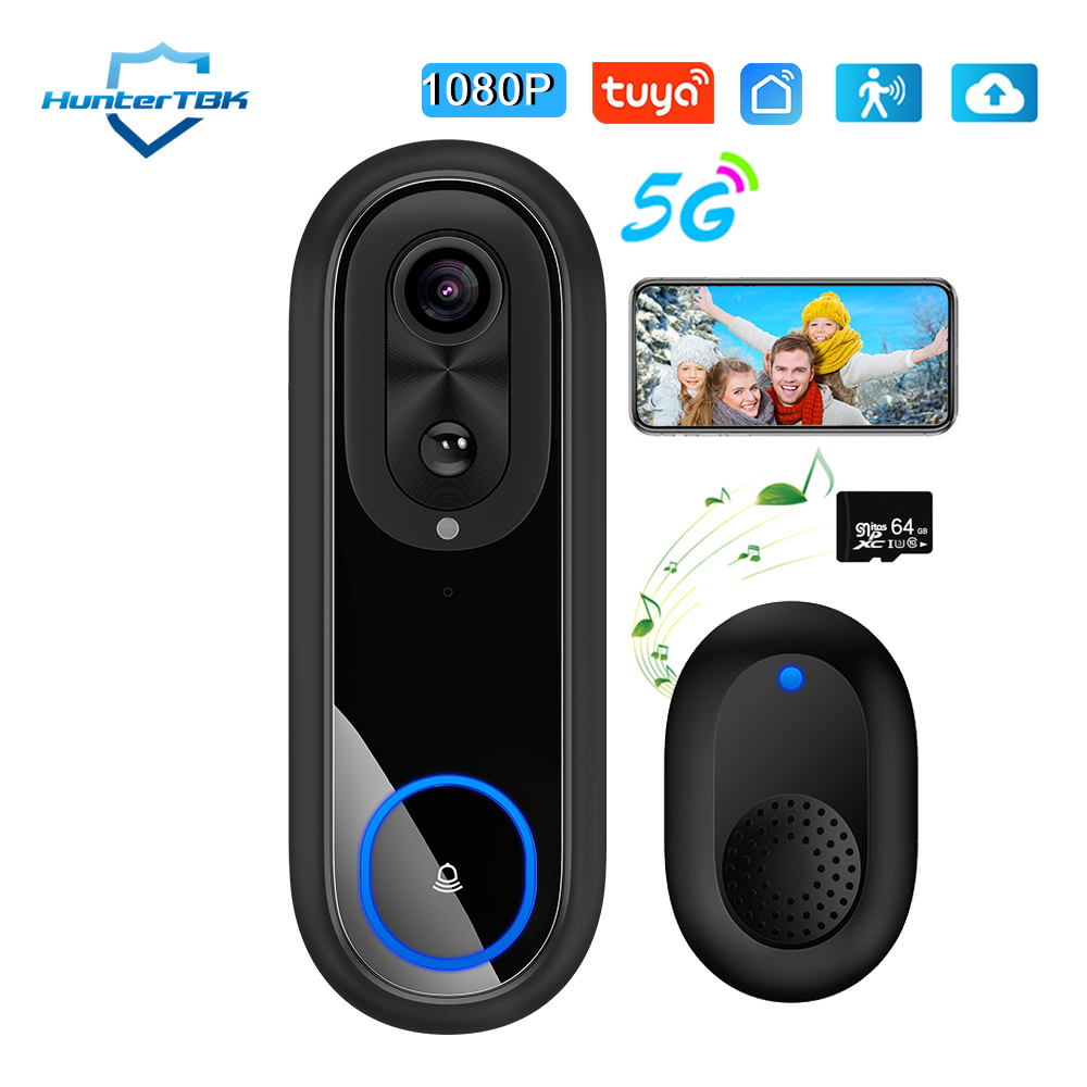 5G 2.4G WiFi Video Doorbell 10 - Smart Home Battery Camera บทวิจารณ์และราคา