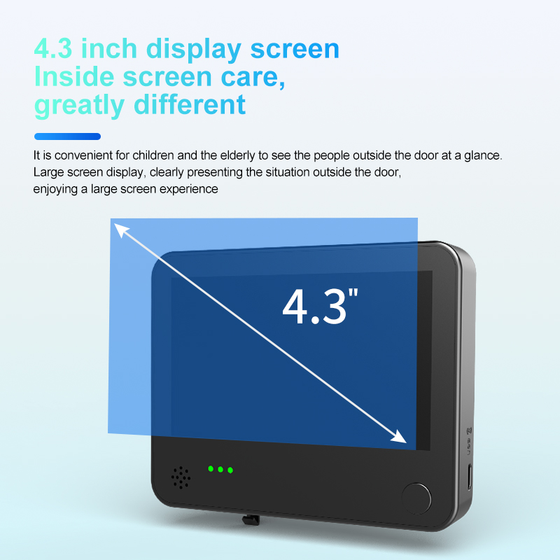 Danmini กล้องตาแมวอัจฉริยะ WiF - Smart Home Battery Camera บทวิจารณ์และราคา