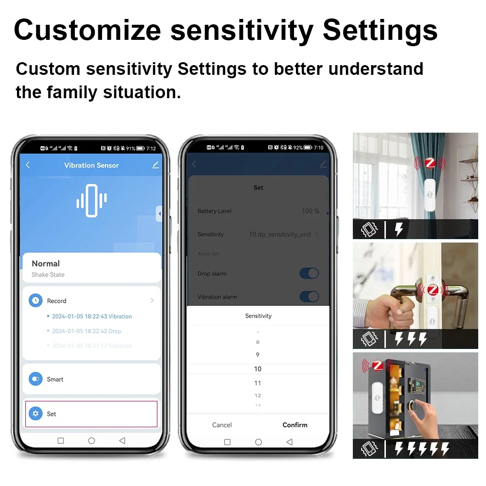 สมาร์ทเซ็นเซอร์การสั่นสะเทือน  - Zigbee Motion Sensor บทวิจารณ์และราคา