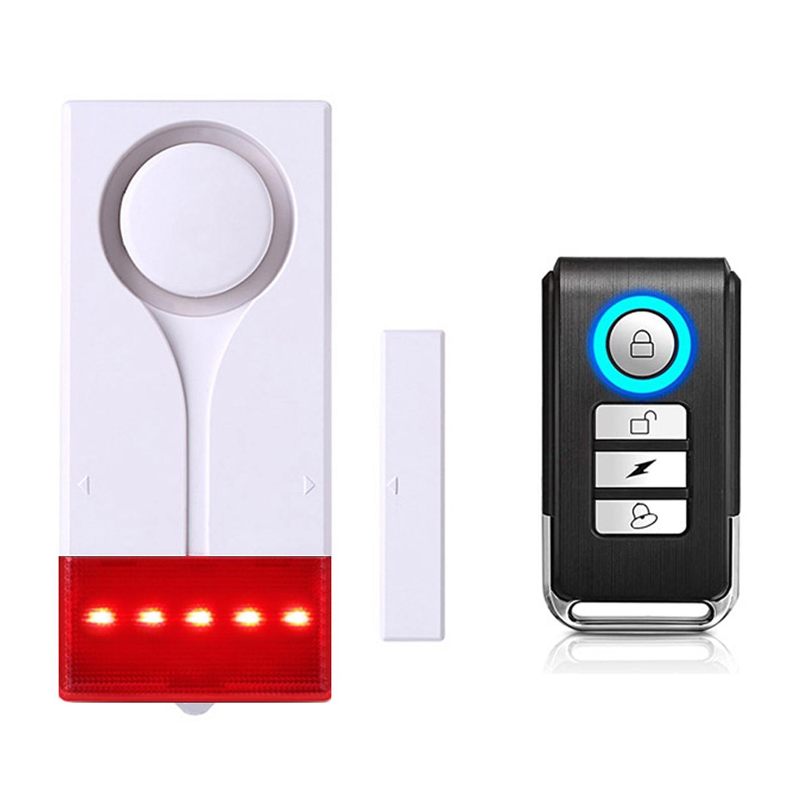 สัญญาณกันขโมย 110 เดซิเบล เสีย - Wireless Door Sensor บทวิจารณ์และราคา
