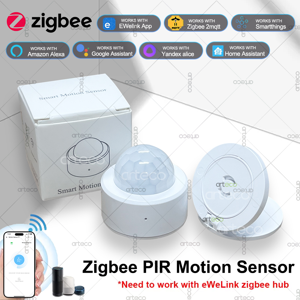 Ewelink Zigbee PIR Motion Sens - Zigbee Motion Sensor บทวิจารณ์และราคา