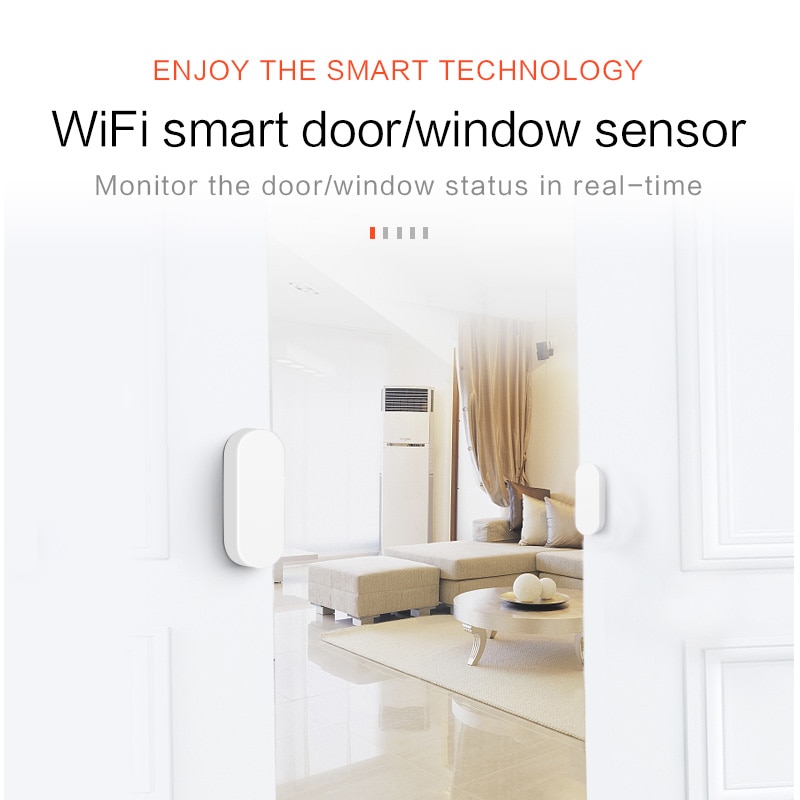 Tuya สมาร์ทโฮมเซ็นเซอร์ประตู W - Wireless Door Sensor บทวิจารณ์และราคา