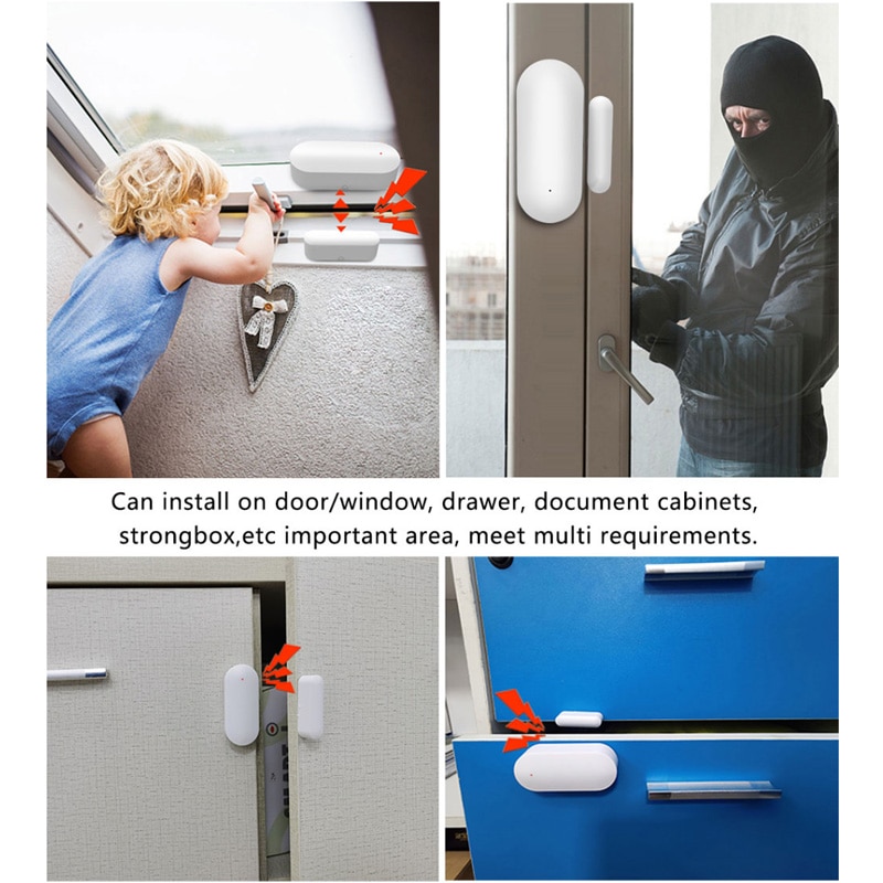 Tuya สมาร์ทโฮมเซ็นเซอร์ประตู W - Wireless Door Sensor บทวิจารณ์และราคา