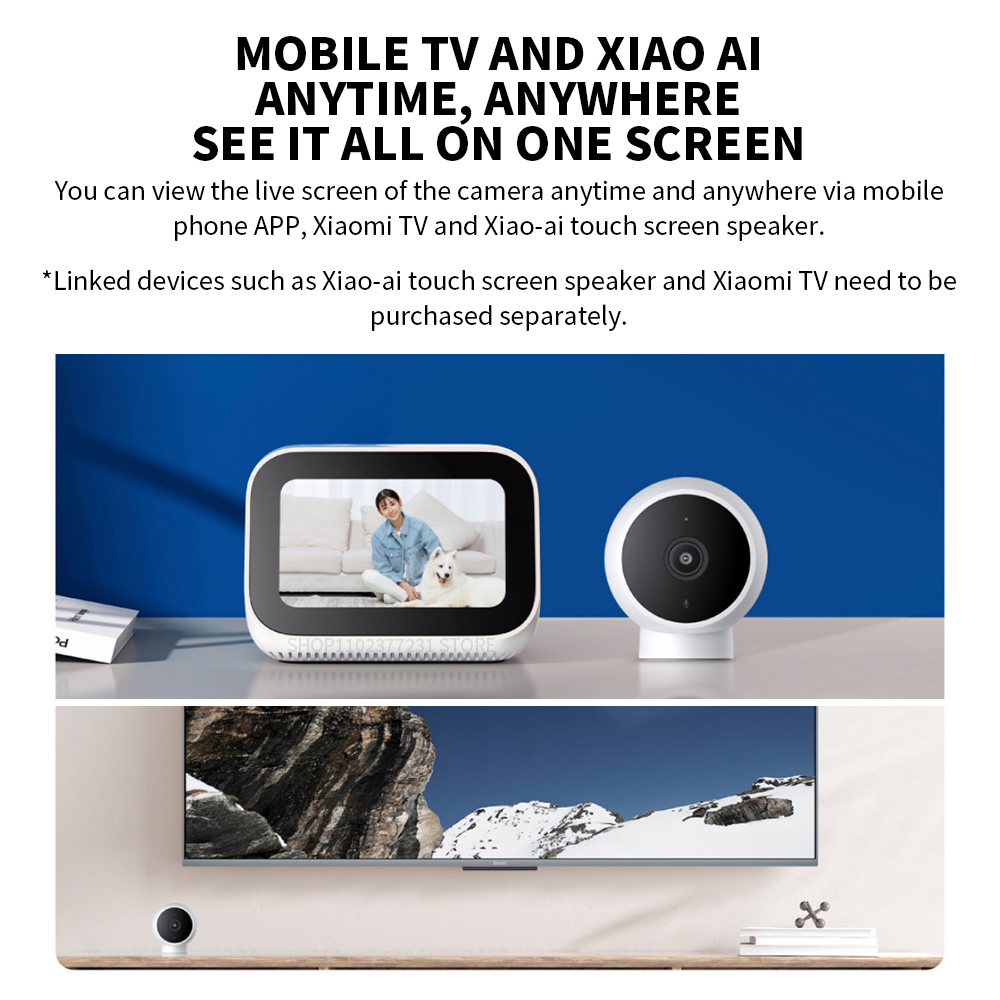 กล้องวงจรปิดอัจฉริยะ XIAOMI รุ - Smart Home Zestaw บทวิจารณ์และราคา