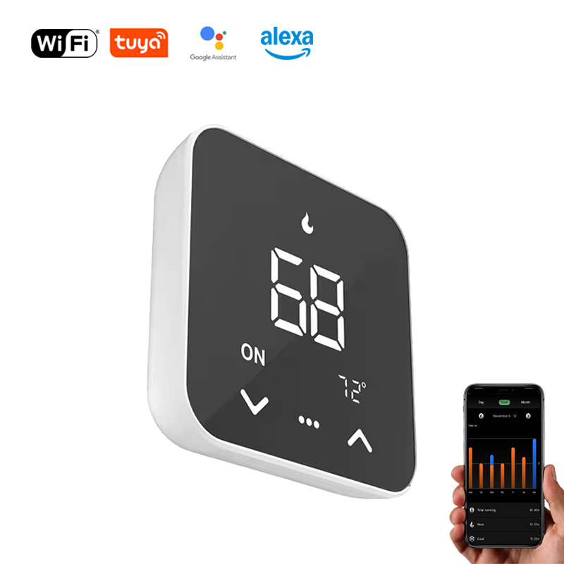 เทอร์โมสตัทอัจฉริยะ Tuya WiFi  - Smart Home Remote บทวิจารณ์และราคา