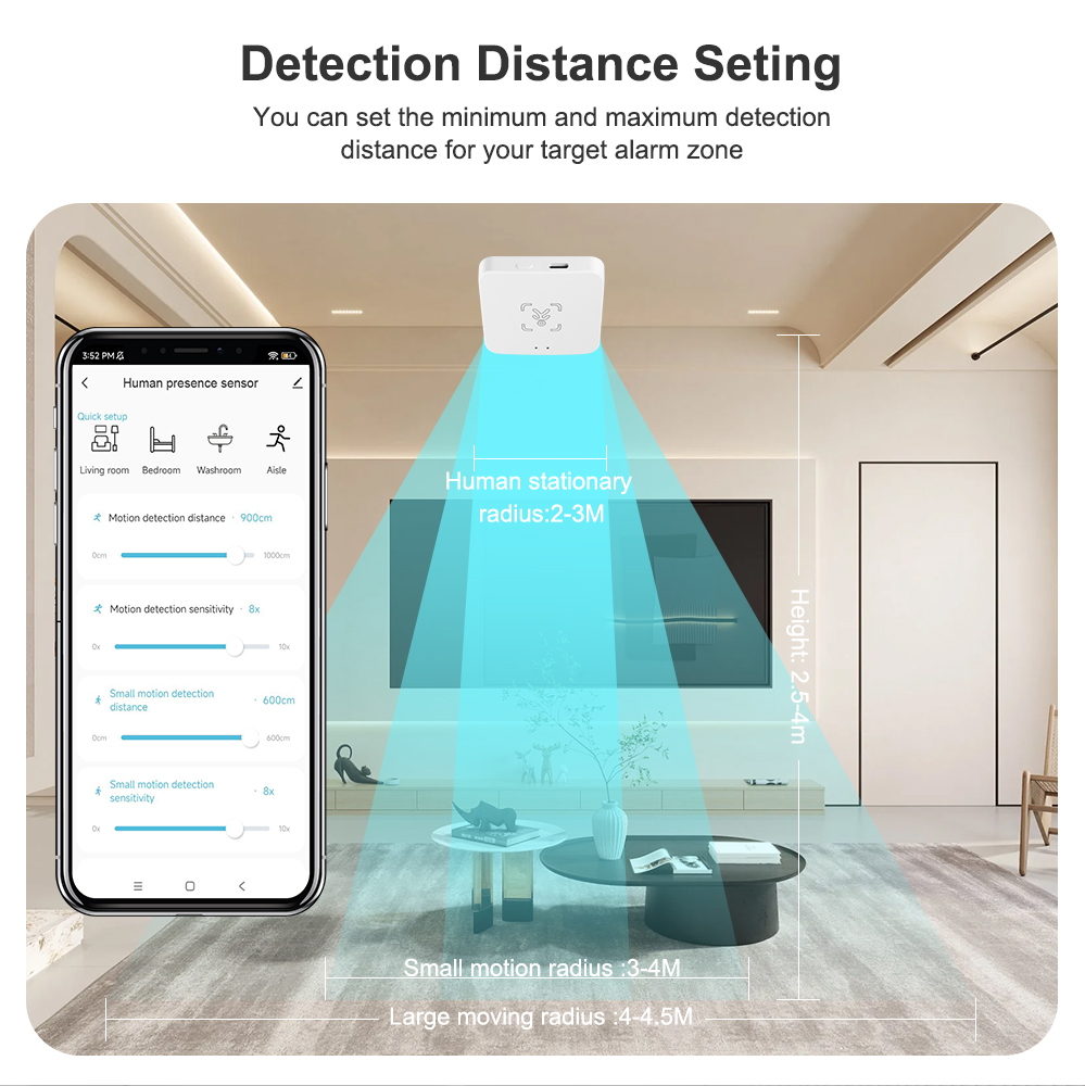 เซ็นเซอร์ตรวจจับการเคลื่อนไหวอ - Zigbee Motion Sensor บทวิจารณ์และราคา