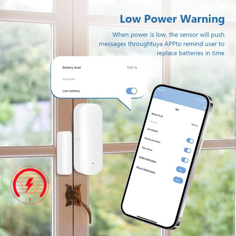 เซ็นเซอร์ประตูหน้าต่างไร้สาย Z - Wireless Door Sensor บทวิจารณ์และราคา