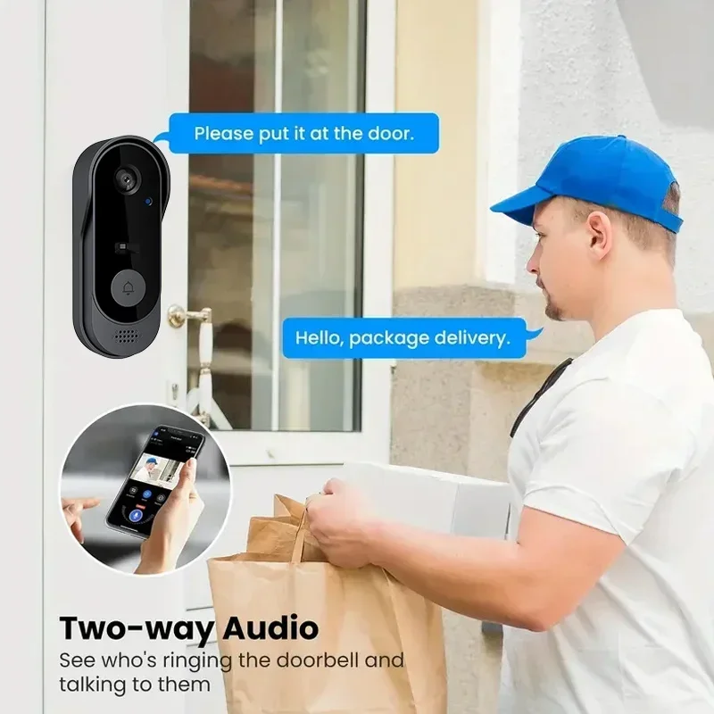 กล้องวิดีโอ HD ไร้สายกันน้ำสำห - Smart Home Battery Camera บทวิจารณ์และราคา