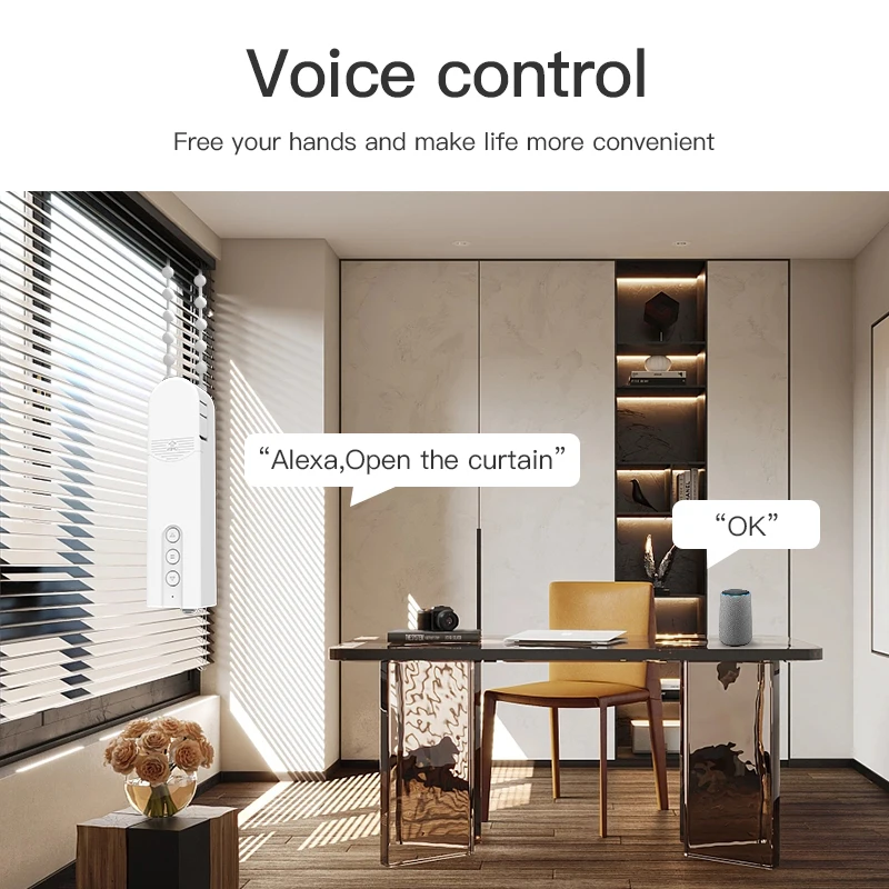 ม่านม้วนอัจฉริยะแบบมอเตอร์สำหร - Smart Home Elements บทวิจารณ์และราคา