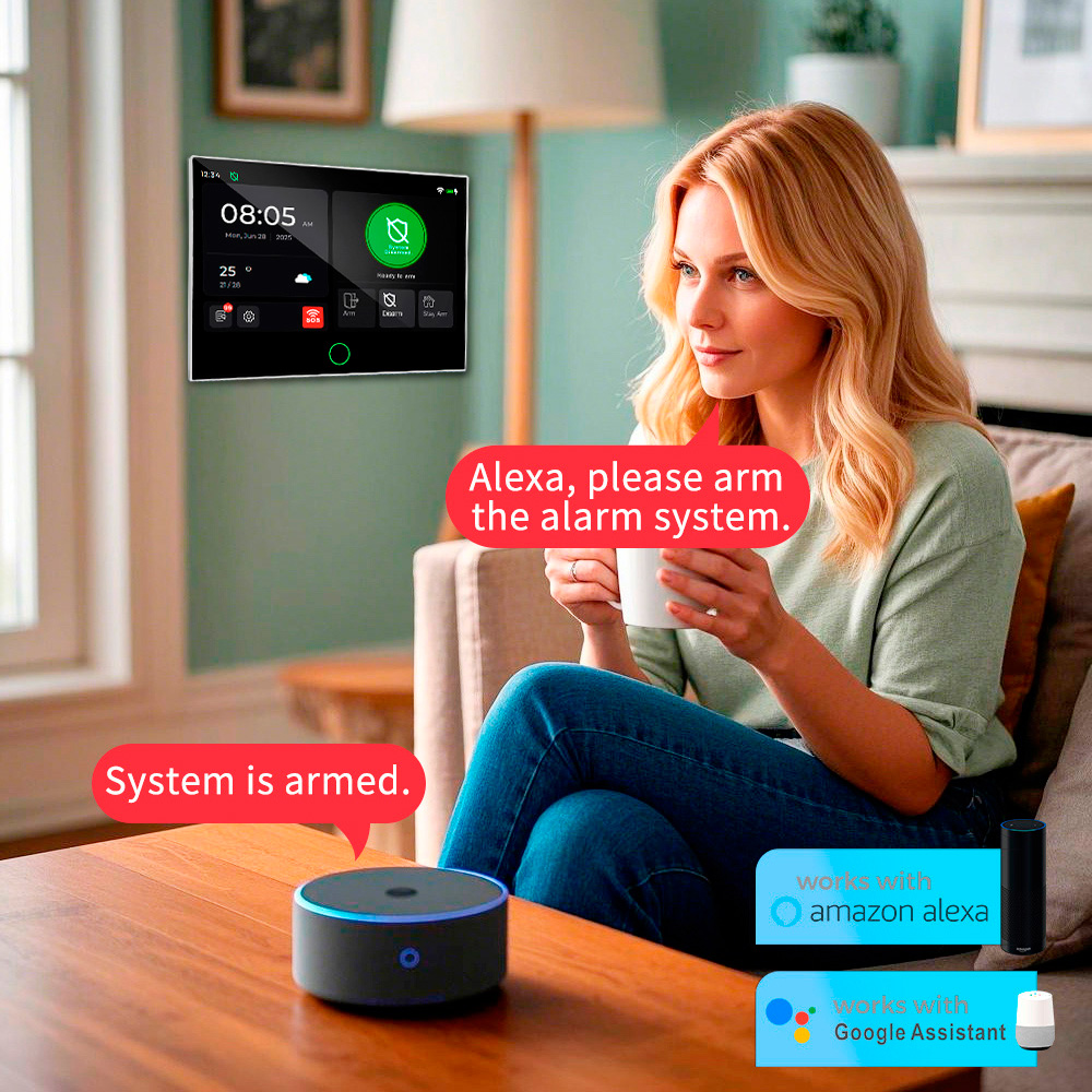 KERUI ใหม่ 4G + WiFi Wireless  - Smart Home Dashboard บทวิจารณ์และราคา