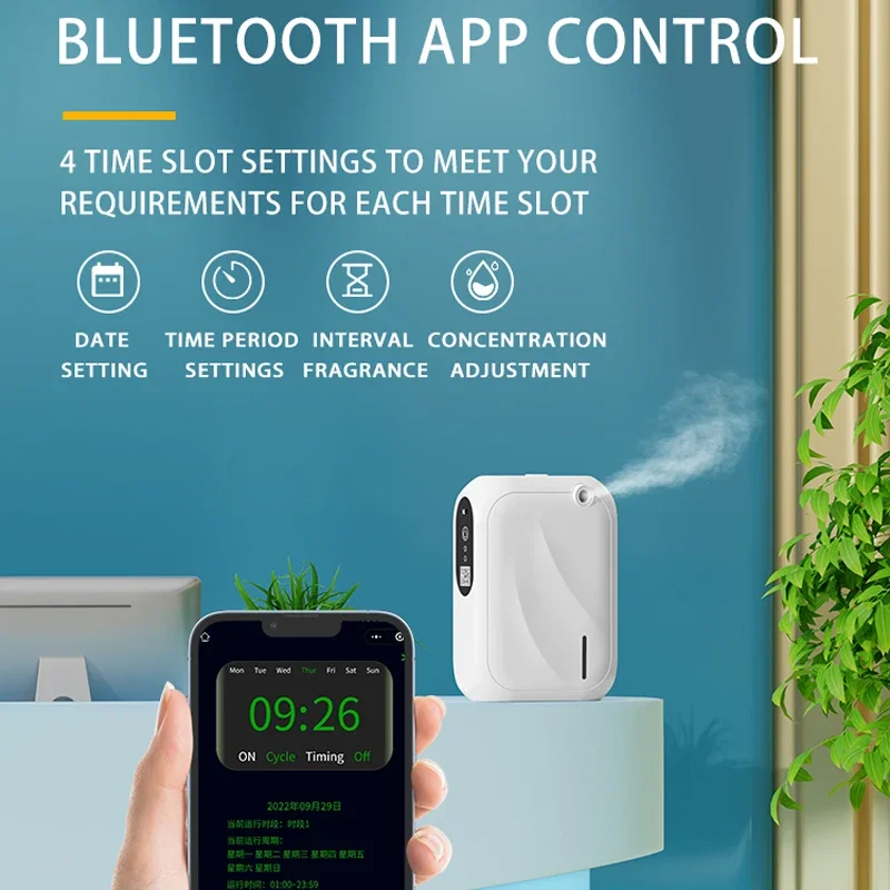 เครื่องกระจายกลิ่นน้ำมันหอมระเ - Smart Home Fragrance Diffuser บทวิจารณ์และราคา