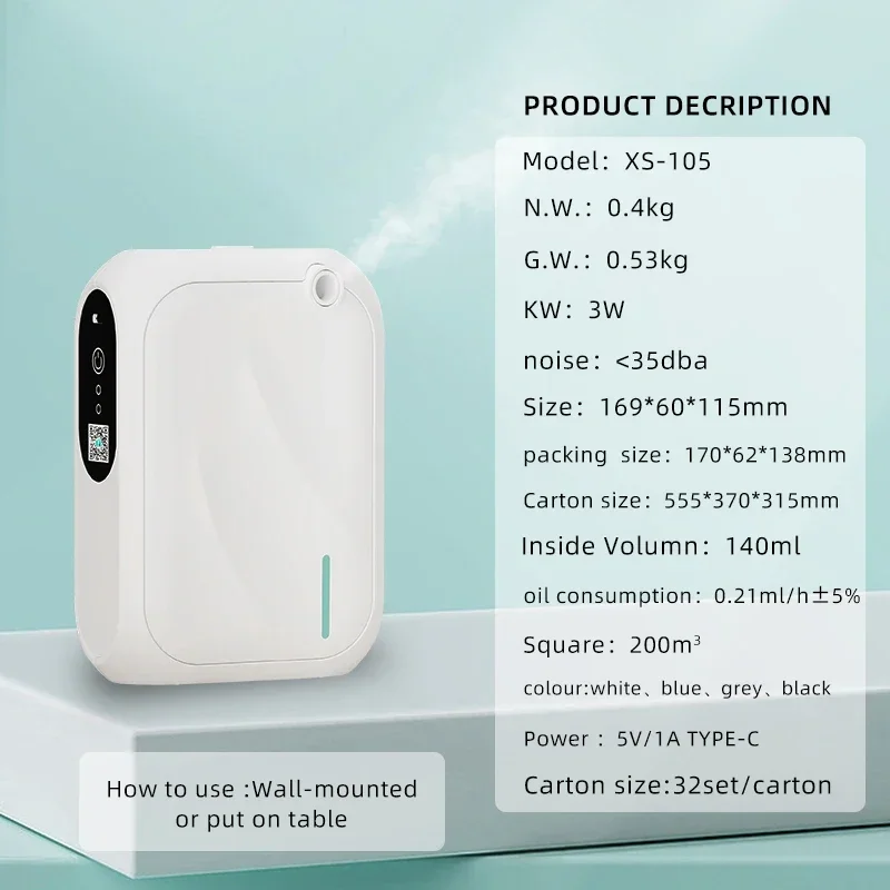 เครื่องกระจายกลิ่นน้ำมันหอมระเ - Smart Home Fragrance Diffuser บทวิจารณ์และราคา