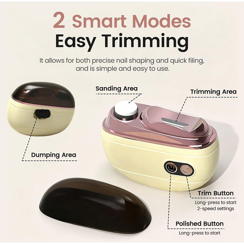 เครื่องตัดเล็บและขัดเงาเล็บไฟฟ - Smart Home Elements บทวิจารณ์และราคา