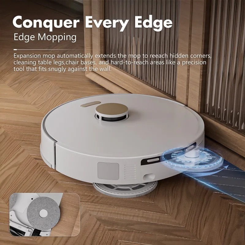 หุ่นยนต์ดูดฝุ่น, ถูพื้นแบบเปีย - Vacuum Cleaner Smart Home บทวิจารณ์และราคา