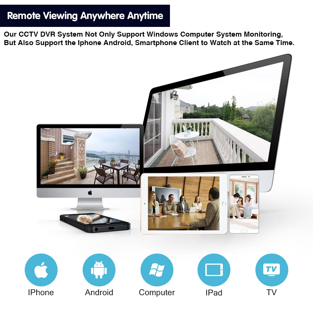 4K 8MP กล้องวงจรปิด DVR Smart  - Smart Home Microsoft บทวิจารณ์และราคา