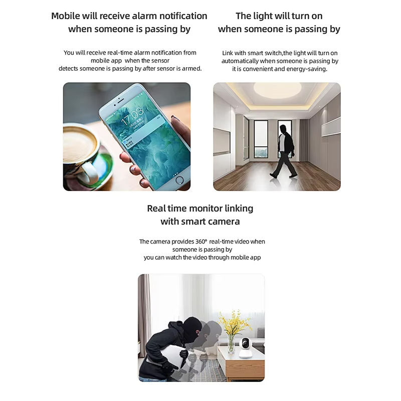 เซ็นเซอร์ตรวจจับความเคลื่อนไหว - Zigbee Motion Sensor บทวิจารณ์และราคา