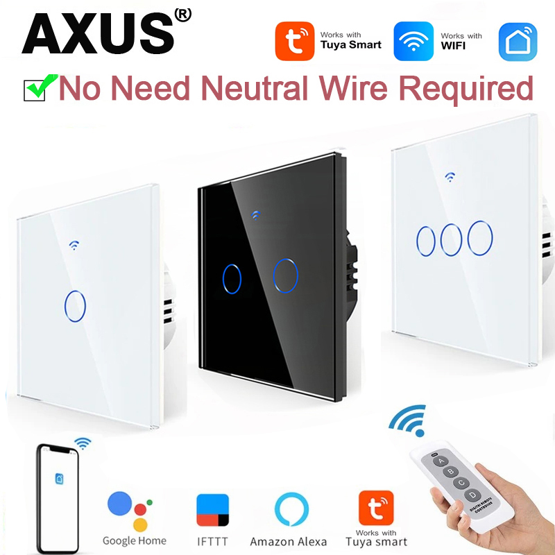 AXUS EU WiFi สวิตช์ไฟอัจฉริยะไ - Smart Home Remote บทวิจารณ์และราคา