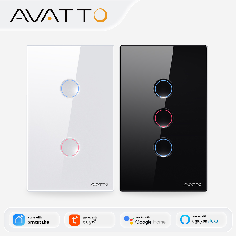 AVATTO 1/2/3/4 Gang ZigBee สวิ - Smart Home Remote บทวิจารณ์และราคา