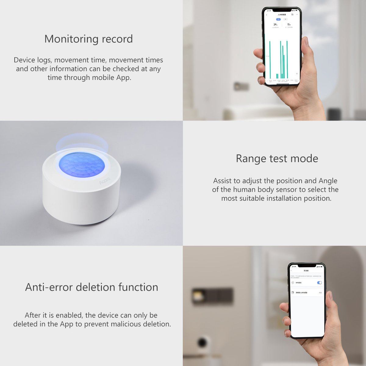 เซ็นเซอร์ตรวจจับการเคลื่อนไหว  - Zigbee Motion Sensor บทวิจารณ์และราคา