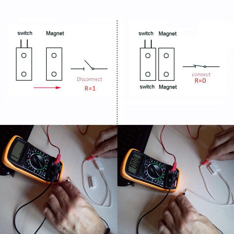 1/2/3/4/5/10/20 ชิ้น MC-38 เซ็ - Wireless Door Sensor บทวิจารณ์และราคา