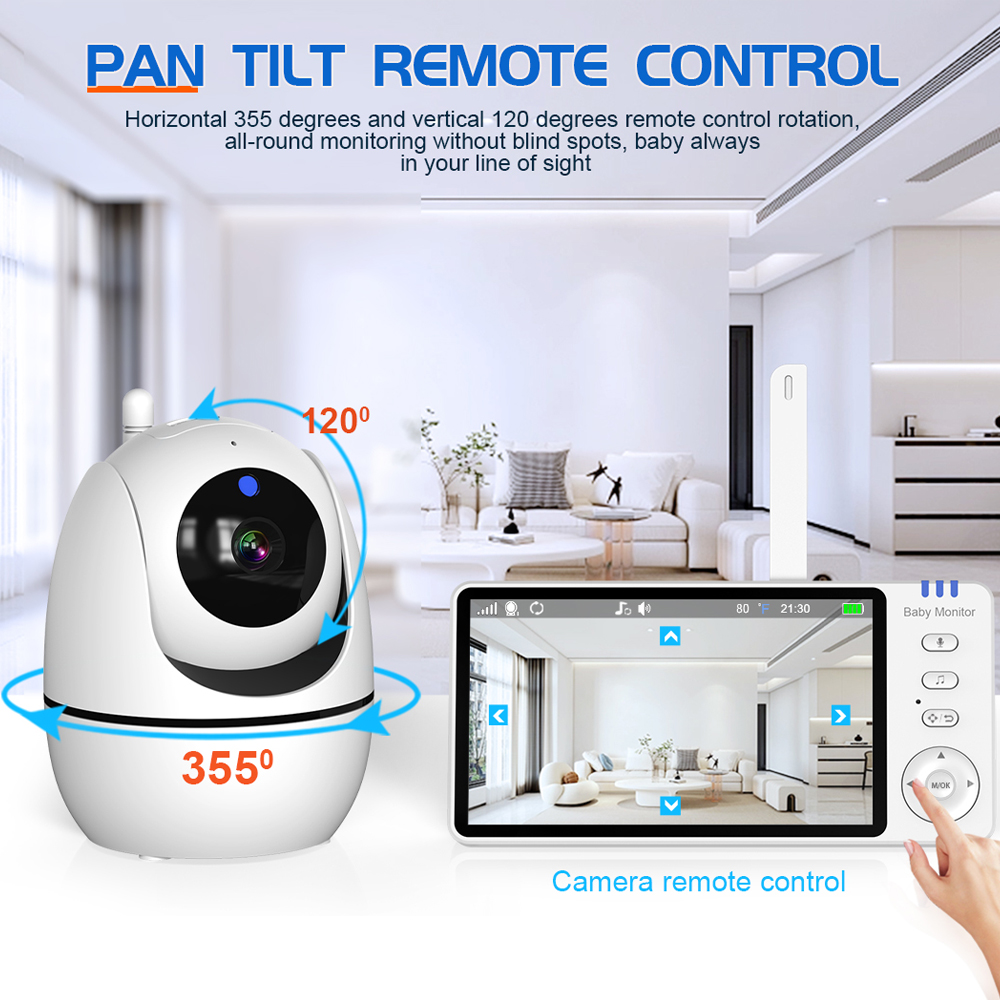 วิดีโอเบบี้มอนิเตอร์พร้อมกล้อง - Smart Home Battery Camera บทวิจารณ์และราคา