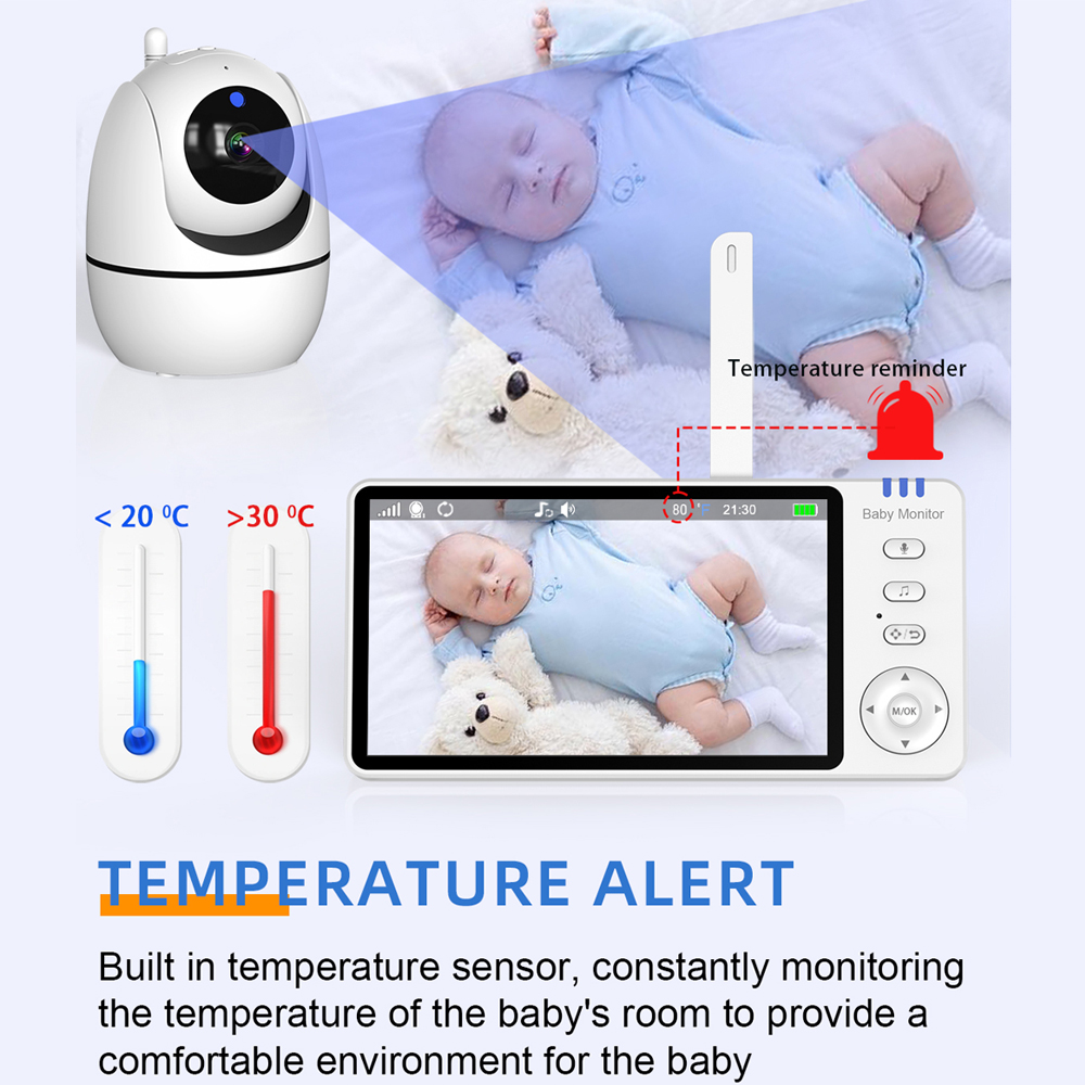 วิดีโอเบบี้มอนิเตอร์พร้อมกล้อง - Smart Home Battery Camera บทวิจารณ์และราคา