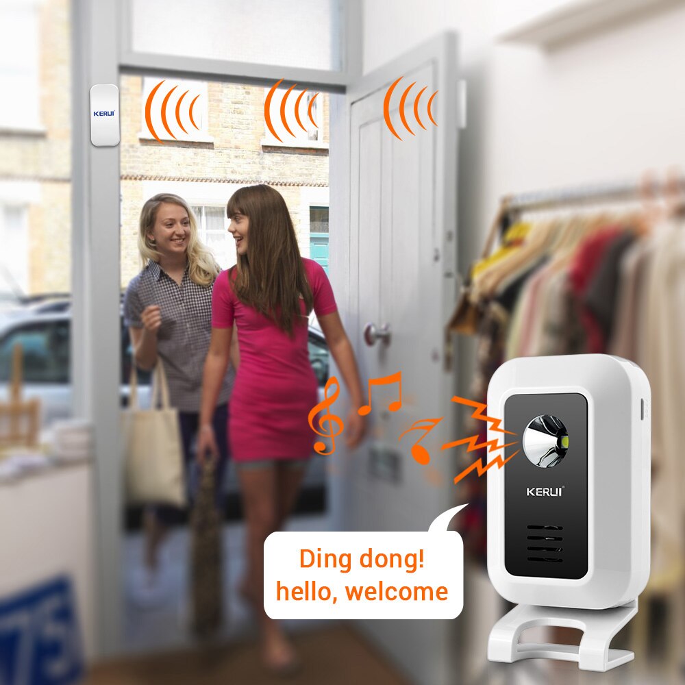 Kerui เซ็นเซอร์ตรวจจับความเคลื - Wireless Door Sensor บทวิจารณ์และราคา