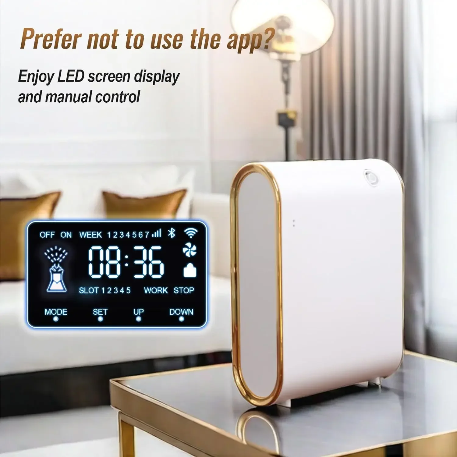 Waterless Room Fragrance Diffu - Smart Home Fragrance Diffuser บทวิจารณ์และราคา
