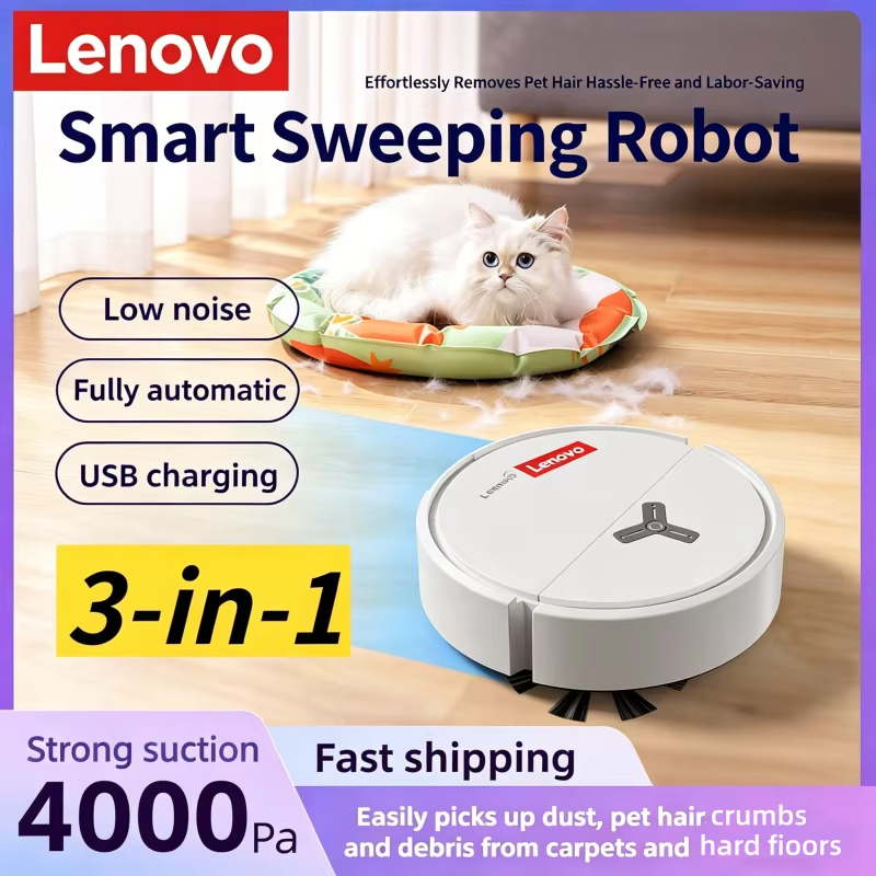 เลอโนโว หุ่นยนต์ดูดฝุ่นอัจฉริย - Vacuum Cleaner Smart Home บทวิจารณ์และราคา