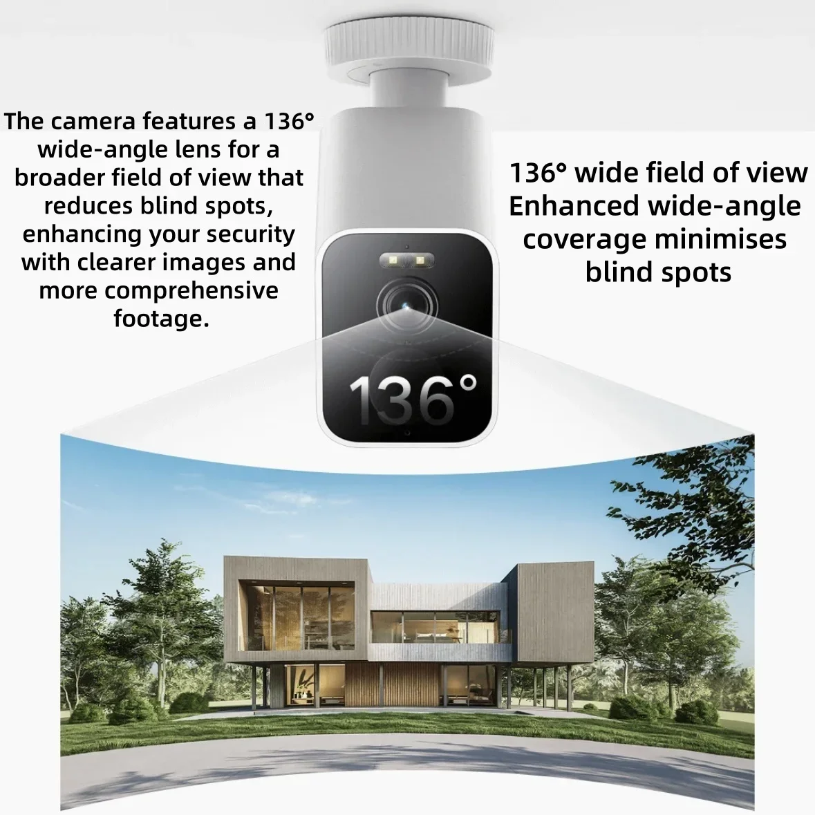 Xiaomi BW500 กล้องกลางแจ้ง 2.5 - Smart Home Zestaw บทวิจารณ์และราคา