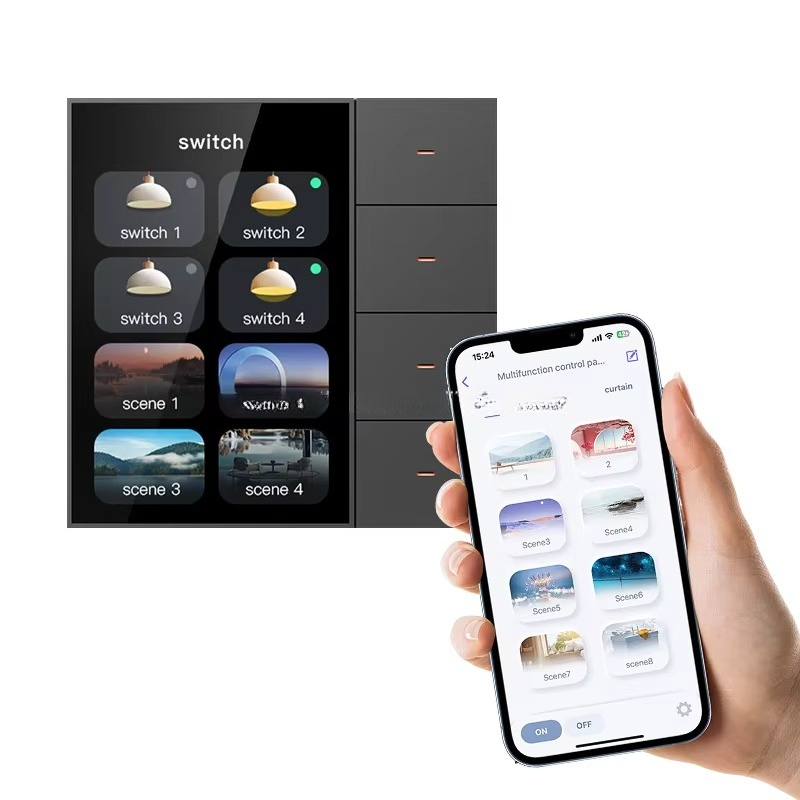 สวิตช์อัจฉริยะ F3 Pro หน้าจอสั - Smart Home Remote บทวิจารณ์และราคา