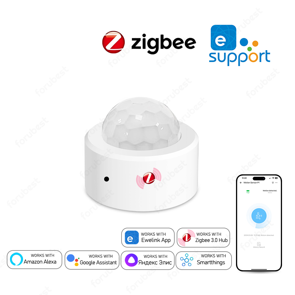 Zigbee 3.0 Human Motion Sensor - Zigbee Motion Sensor บทวิจารณ์และราคา