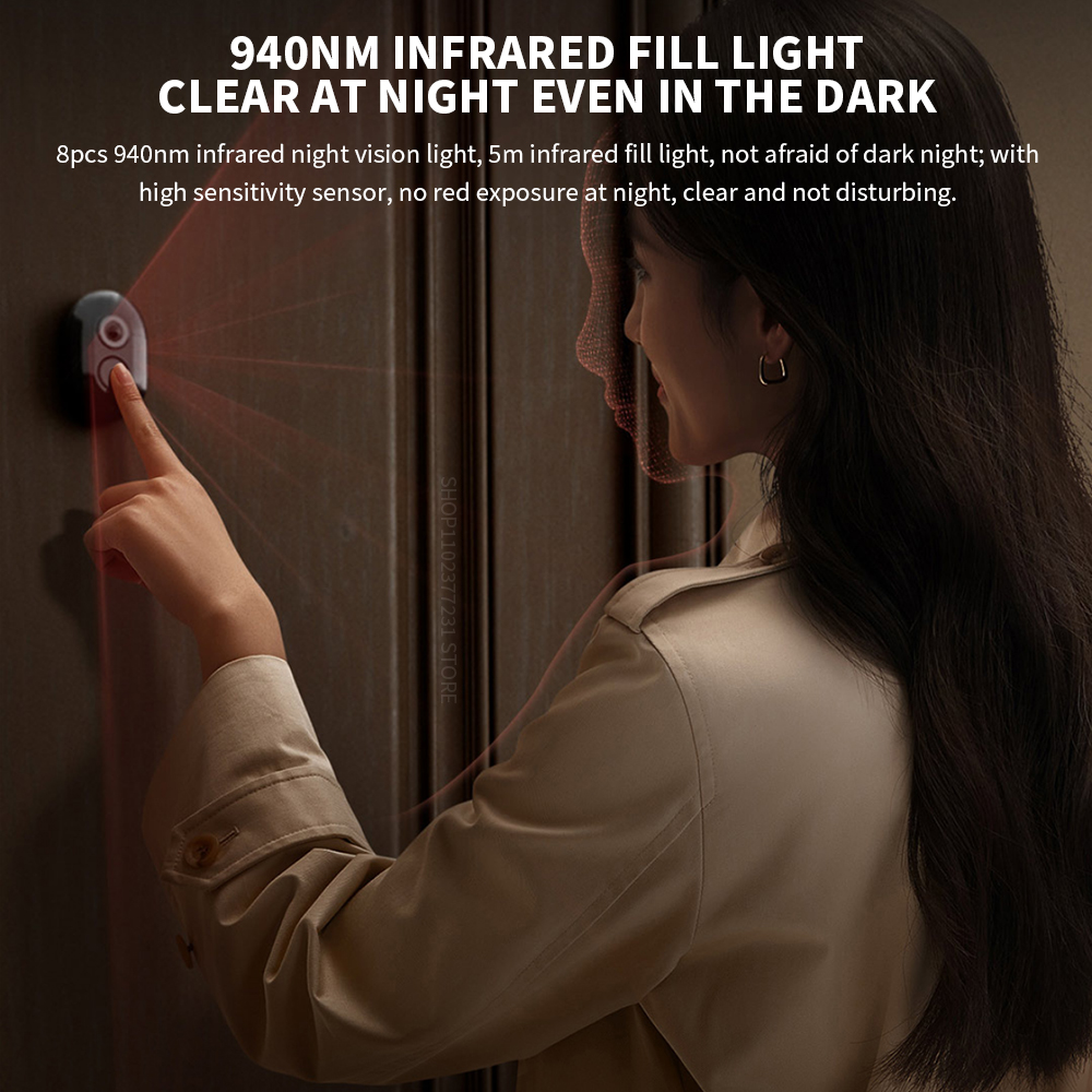 Xiaomi Smart Cat eye 2 WiFi ไร - Smart Home Zestaw บทวิจารณ์และราคา