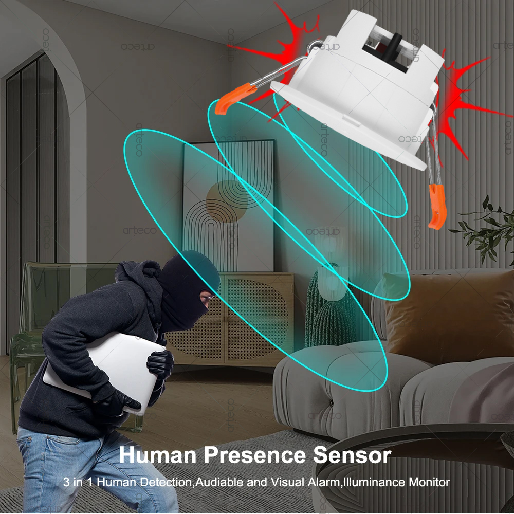 เซ็นเซอร์ตรวจจับการเคลื่อนไหว  - Zigbee Motion Sensor บทวิจารณ์และราคา
